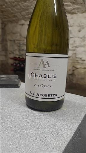 Burgundy Chablis Paul Aegerter Les Opales 2022