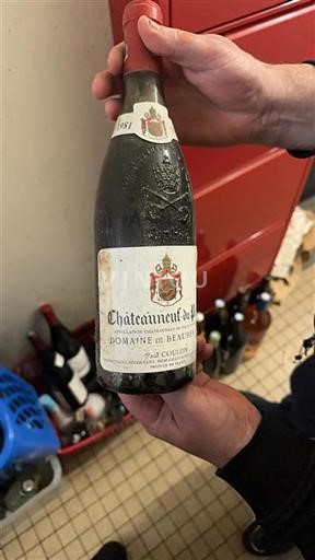 Rhônedalen Châteauneuf-du-Pape Beaurenard 1981