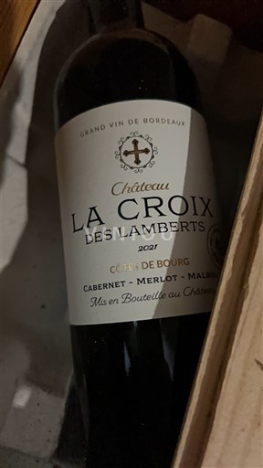 Bordeaux Côtes-de-Bourg Château La Croix Des Lamberts 2021