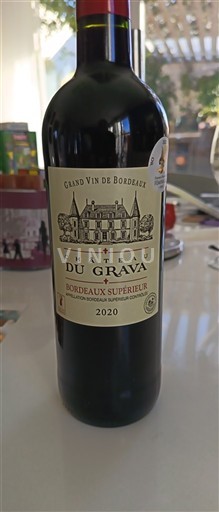 Bordeaux Bordeaux Supérieur Château Grava 2020