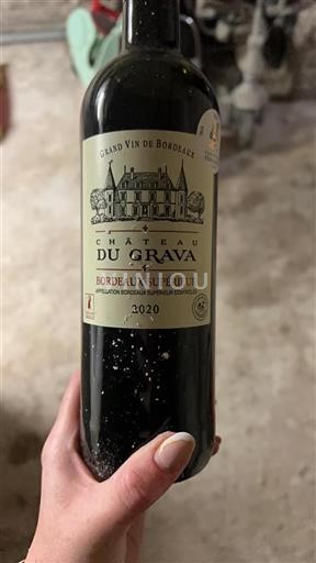 Bordeaux Bordeaux supérieur Château Grava 2020