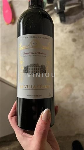 Burdeos Blaye-Côtes de Burdeos La Villa Renaud 2014