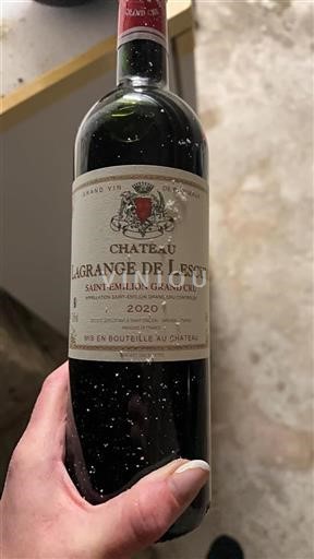 Vin Rouge sec Château Lagrange de Lescure 2020 France Bordeaux Saint-Émilion Grand Cru AOC Grand Cru