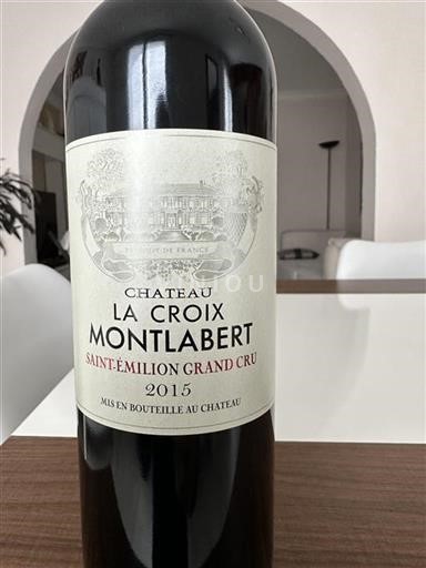 Bordéus Saint-Émilion Grand Cru Grand Cru Château La Croix Montlabert 2015