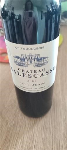 Bordeaux Haut-Médoc Cru Bourgeois Château Malescasse 2009