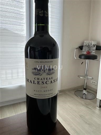Bordeaux Haut-Médoc Cru Bourgeois Château Malescasse 2009