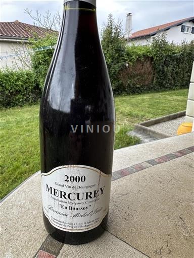 Burgund Mercurey Domaine Michel Juillot En Boussoy 2000