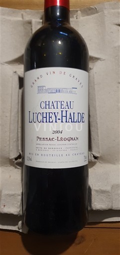 Burdeos Pessac-Léognan Château Lucheyhalde 2004