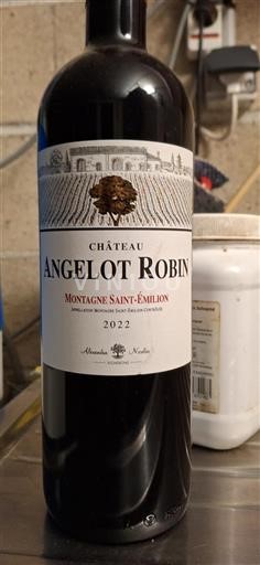 Bordeaux Montagne-Saint-Émilion Château Angelot Robin 2022