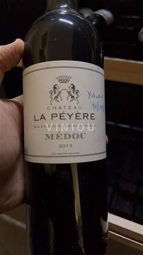 Burdeos Médoc Château La Péyère 2013