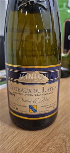 Vallée de la Loire Coteaux-du-layon Domaine Le Mont 2009