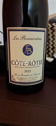 Rhônetal Côte-rôtie Earl Bracoud Les Bonnivières 2023