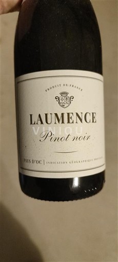 Languedoc a Roussillon Pays d'Oc Laumence Pinot noir 2021