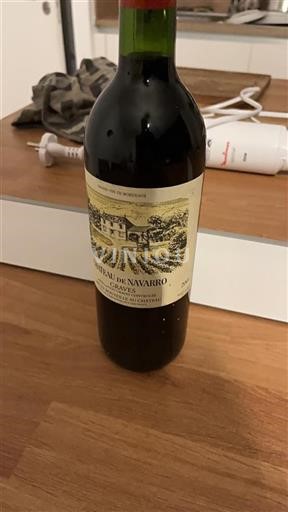 Bordeaux Graves Château Navarro 2001