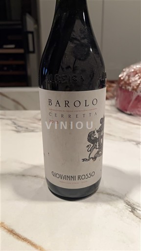 Piedmont Wines Barolo Giovanni Rosso Cerretta 2015