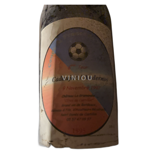 Bordeaux Ospecificerad Château La Gramondie 1995