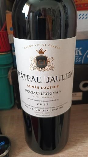 Bordoja Pessac-Léognan Château Jaulien Eugénie 2022