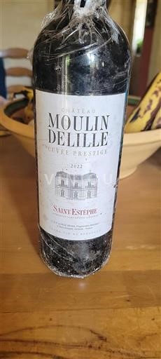 Bordeaux Saint-Estèphe Moulin Delille Prestige 2022