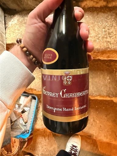 Burgundia Gevrey-Chambertin Grand Cru Domaine René Leclerc 2022