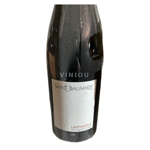 Vin Rouge sec L'Asphodele Saint Daumary 2018 France Languedoc Pic-saint-loup AOC