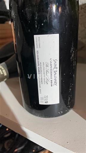 Vin Rouge sec L'Asphodele Saint Daumary 2018 France Languedoc Pic-saint-loup AOC