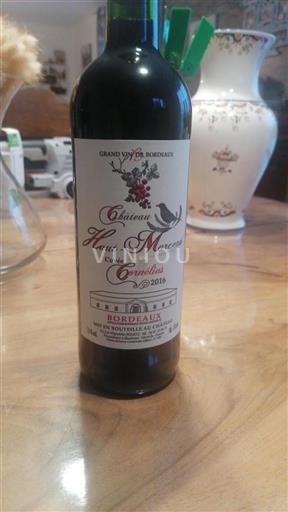 Bordeaux Château Hautmarceau Cornélius 2016