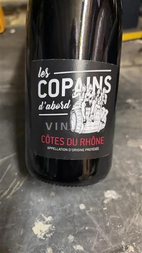 Valle del Ródano Côtes del Ródano Les Copains Abord 2022