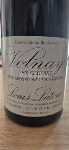 Bourgogne Ospecificerad Premier Cru Louis Latour En Chevret Icke årgångsbetecknad