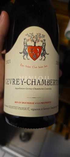 Borgoña Gevrey-Chambertin Géant Et Pansiot 2021