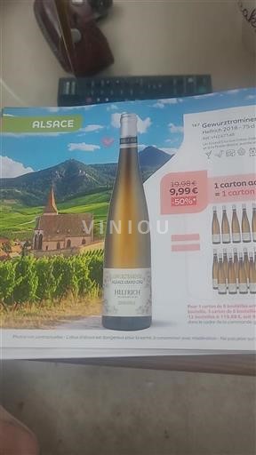Alsace Alsace Grand Cru Grand Cru Helfrich Zinkoeple 2018