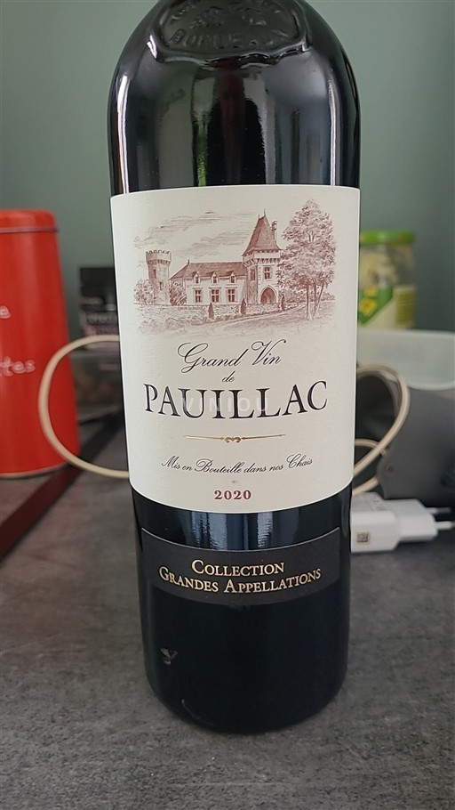 Bordeaux Pauillac Grand Cru Collection Grandes Appellations 2020
