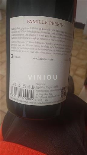 Rhône-dalen Vacqueyras Famille Perrin Ikke årgangsbestemt