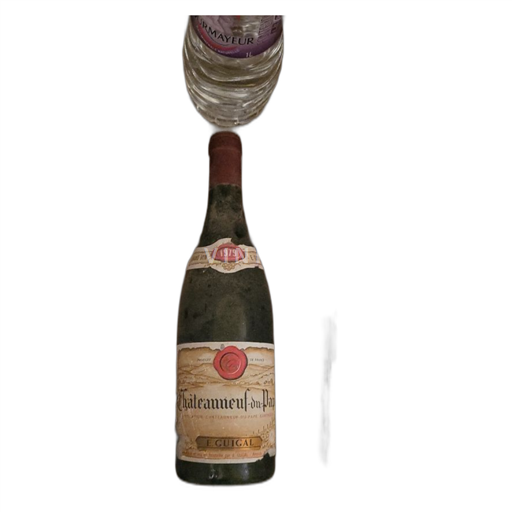 Rhônedalen Châteauneuf-du-Pape E. Guigal 1979