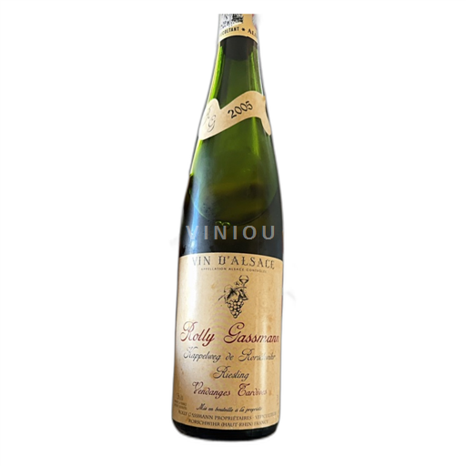 Alsasko Ryzlink Rolly Gassmann Kappelweg de Rorschwihr VT 2005