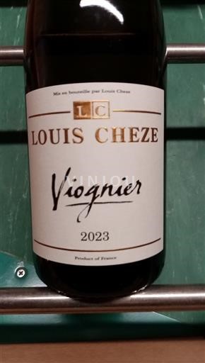 Alpit ja Rhônen maat Rhodanien rinteet Louis Cheze Viognier 2023