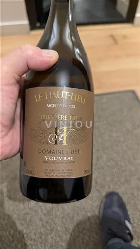 Loire-dalen Vouvray Domaine Huet Le Haut-Lieu Moelleux Première Trie 2022
