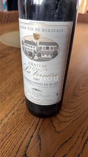Bordeaux Ni doloceno Château La Vernière 2007