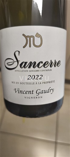 Údolí Loiry Sancerre Vincent Gaudry 2022