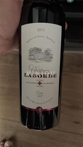 Burdeos Lalande-de-Pomerol Château Laborde 1628 2015