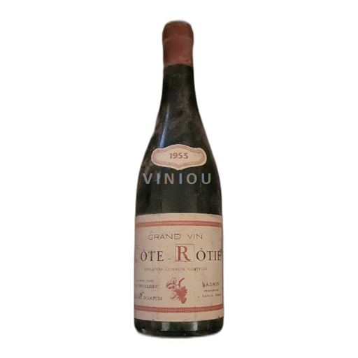 Vallée du Rhône Côte-rôtie Domaine Jasmin La Chevalière du Château d'Ampuis 1953