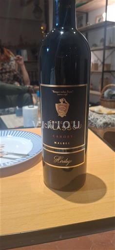 Sudoeste Cahors Château Calassou Héritage Sin añada