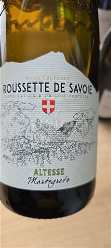 Savoyen und Bugey Roussette de Savoyen Altesse Martegret 2022