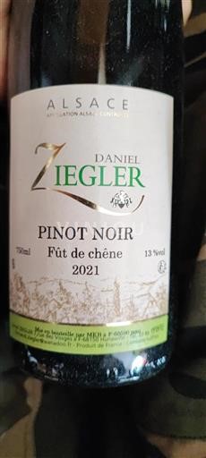Alsace Daniel Ziegler Fût de chêne 2021