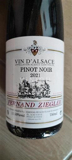 Alsace Fernand Ziegler 2021