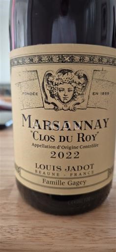 Bourgondië Marsannay Domaine Louis Jadot Clos du Roy 2022