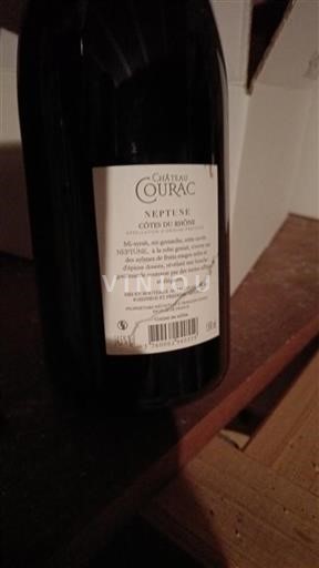 Rhônen laakso Côtes-du-rhône Château Courac Neptune 2022