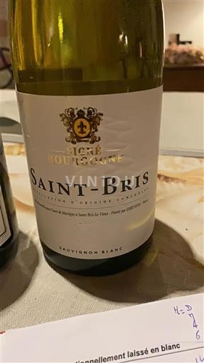 Burgundy Saint-Bris Signé Bourgogne 2023