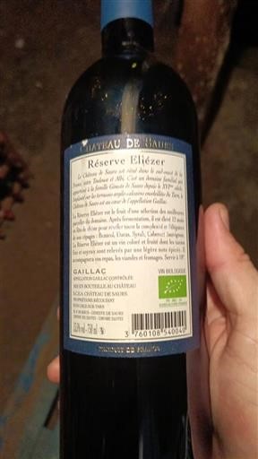 Sud-Ouest Gaillac Château Saurs Réserve Eliézer Non Millésimé