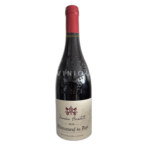 Rhônen laakso Châteauneuf-du-Pape Domaine Benedetti 2020