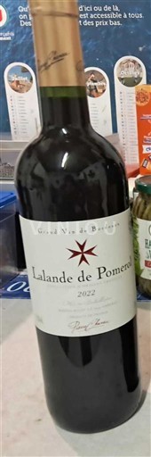 Bordeaux Lalande-de-Pomerol Pierre Chaneau 2022